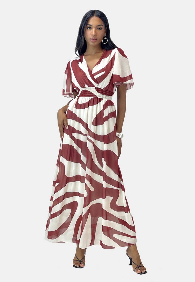 Elara Maxikleid Maxikleid (1-tlg) Markenlabel von Elara