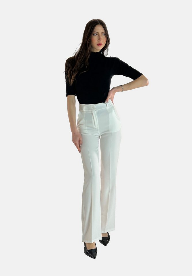 Elara Midikleid Elara Elegante Damen Hose (1-tlg) von Elara