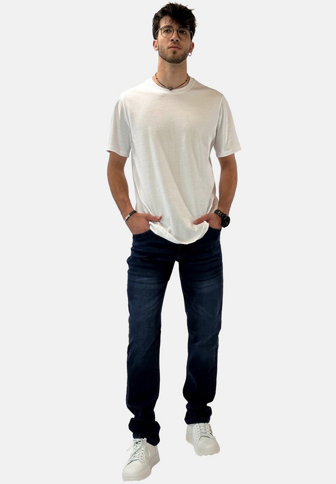 Elara Slim-fit-Jeans Herren Jeans (1-tlg) von Elara