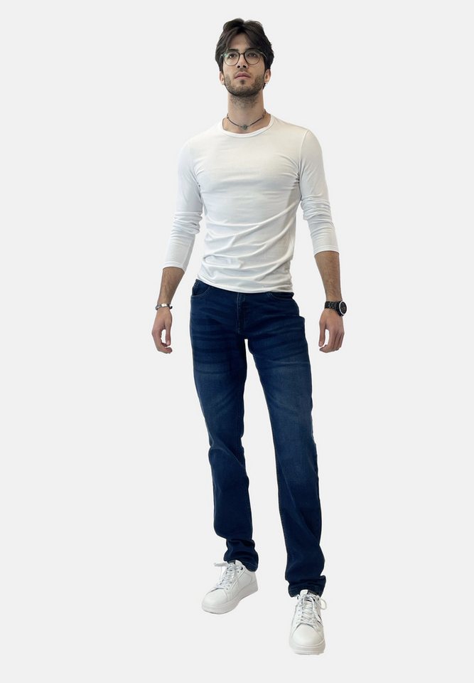 Elara Slim-fit-Jeans Herren Jeans (1-tlg) von Elara