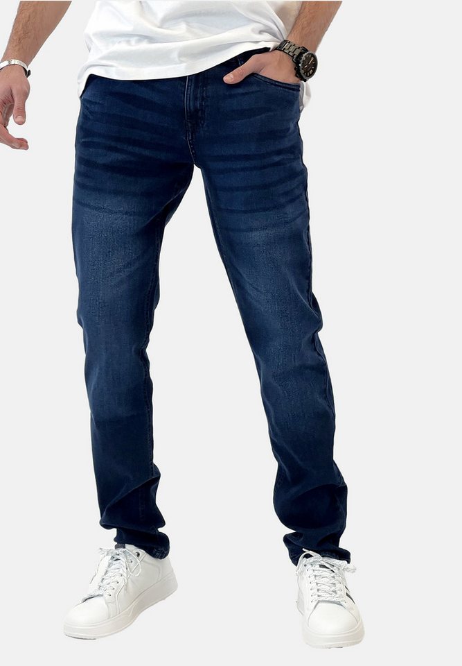 Elara Slim-fit-Jeans Herren Jeans (1-tlg) von Elara