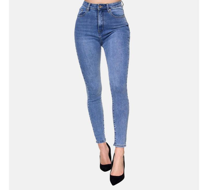 Elara Slim-fit-Jeans Highwaist Jeans (1-tlg) von Elara