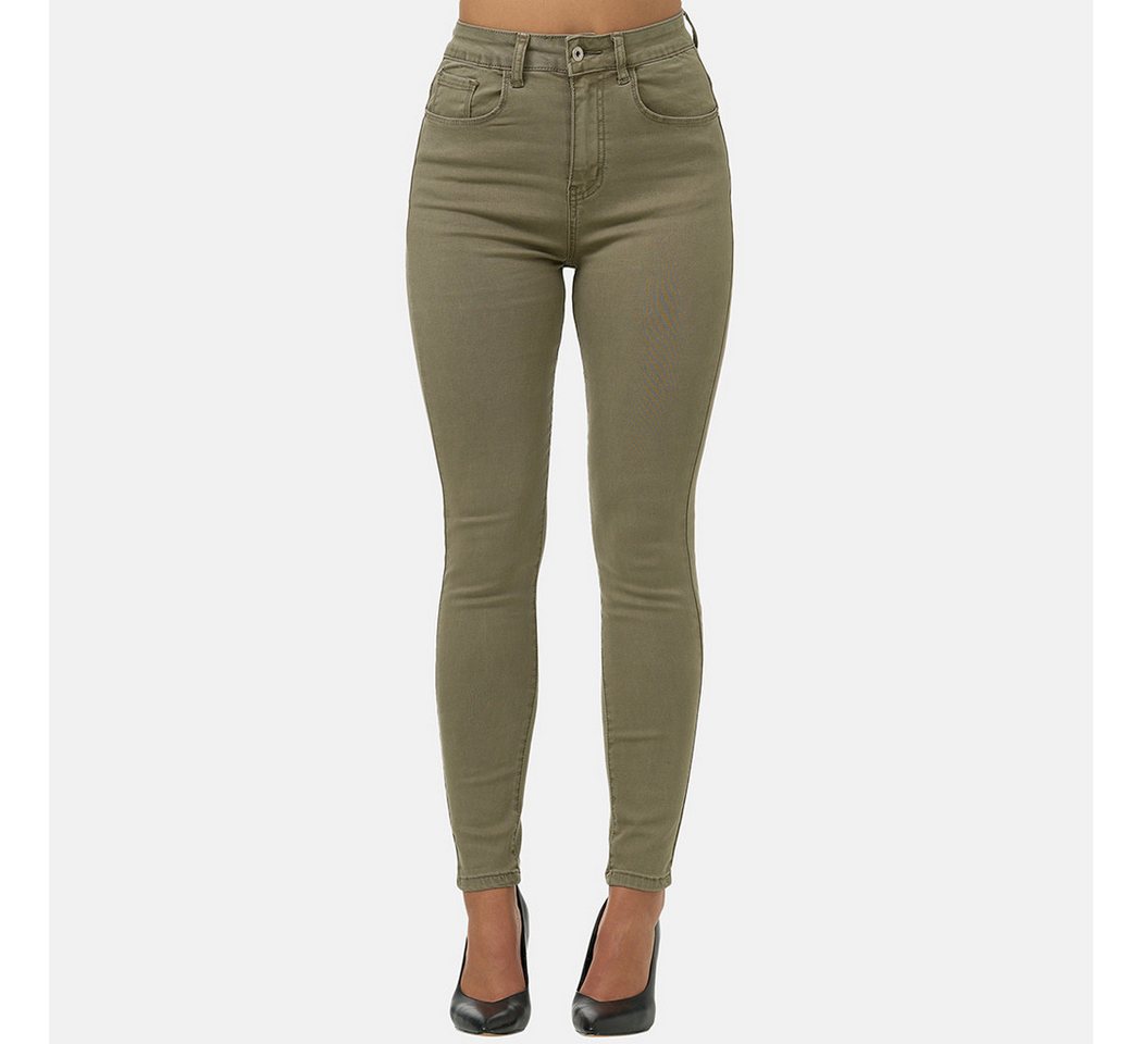 Elara Slim-fit-Jeans Highwaist Jeans (1-tlg) von Elara