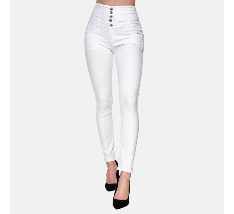 Elara Slim-fit-Jeans Highwaist Jeans (1-tlg) von Elara