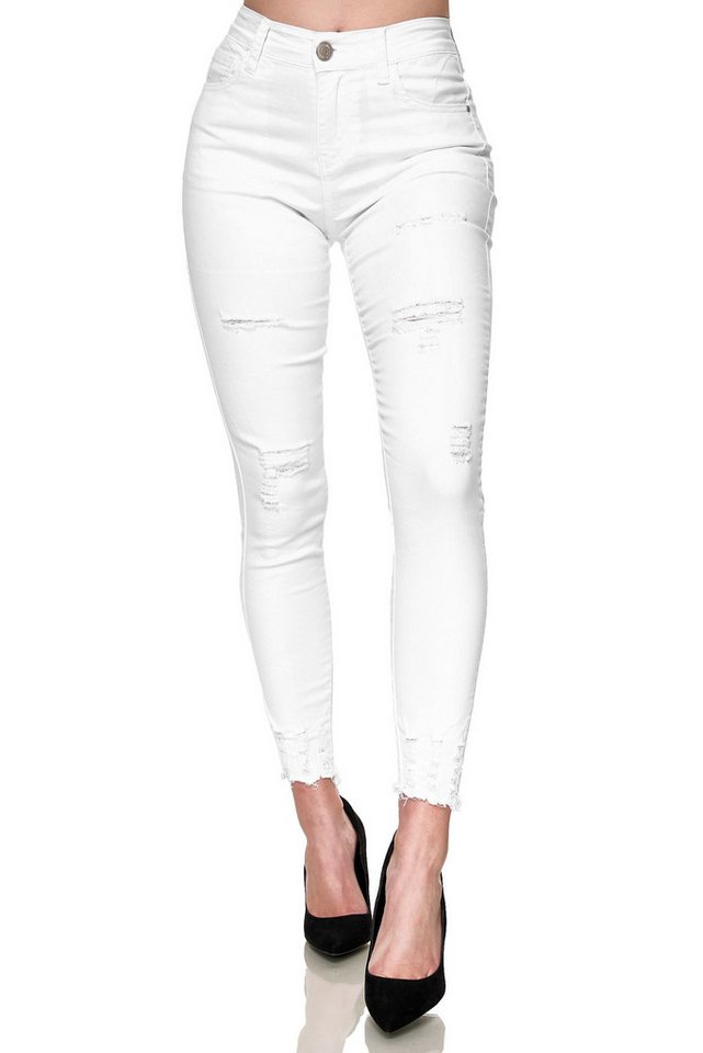 Elara Slim-fit-Jeans Highwaist Jeans (1-tlg) von Elara