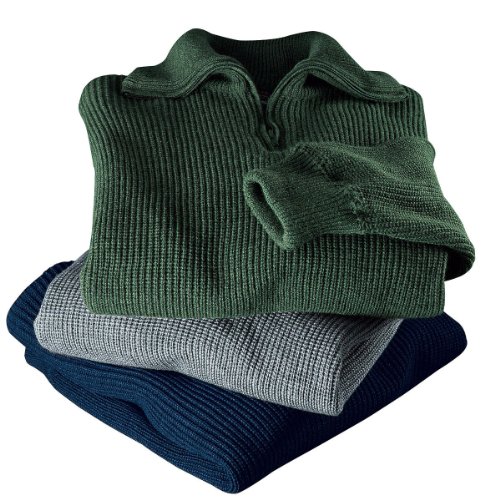 Elbe Team - Elbe III Pullover Oliv marine Seemannspullover Arbeitspullover Sweater Größe 52 von Elbe Team