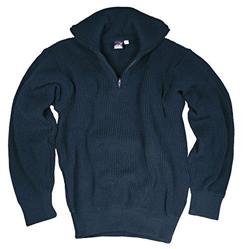 Elbe Team - Elbe III Pullover dark navy marine Seemannspullover Arbeitspullover Sweater Größe 46 von Elbe Team