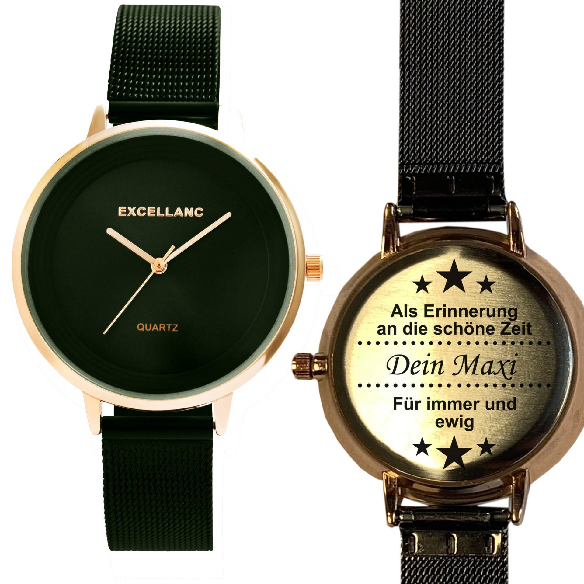 Armbanduhr Damen Mit Gravur Personalisiert Wunschtext Dein Name Uhr Personalisieren Mesharmband Edelstahl Quarzuhr Damenuhr Armbanduhr Damen Mit Gravur Personalisiert Wunschtext Dein Name Uhr Personalisieren Mesharmband Edelstahl Quarzuhr Damenuhr von Elbedruck