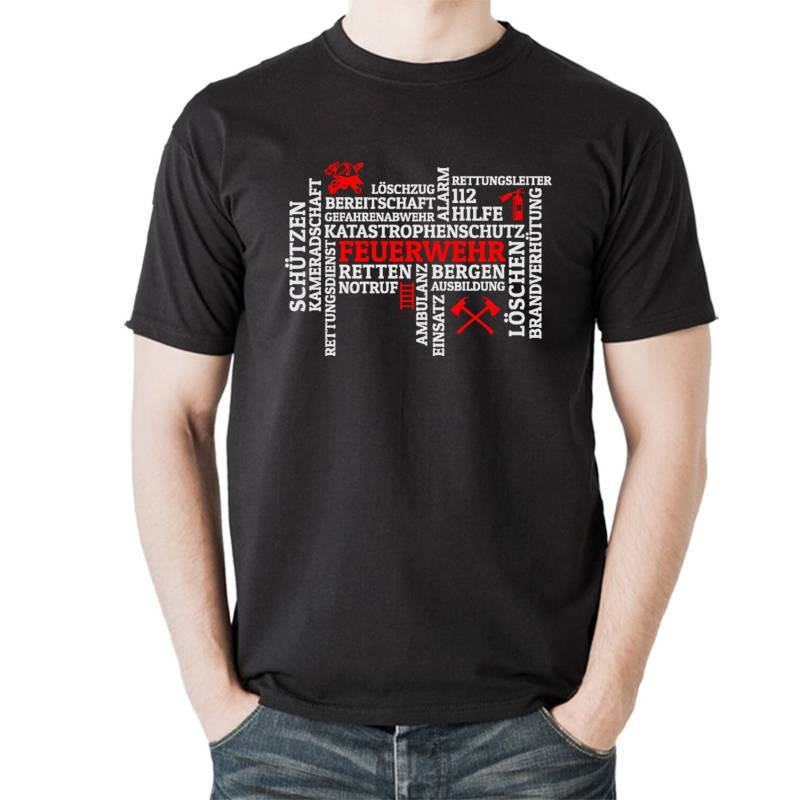Heavy Cotton T-Shirt Motiv Feuerwehr Mosaik Geschenk Für Den Feuerwehrmann Der Freiwilligen Oder Berufsfeuerwehr 112 Löschen Bergen Retten Heavy Cotton T-Shirt Motiv Feuerwehr Mosaik Geschenk Für Den Feuerwehrmann Der Freiwilligen Oder Berufsfeuerwehr 112 Löschen Bergen Retten von Elbedruck