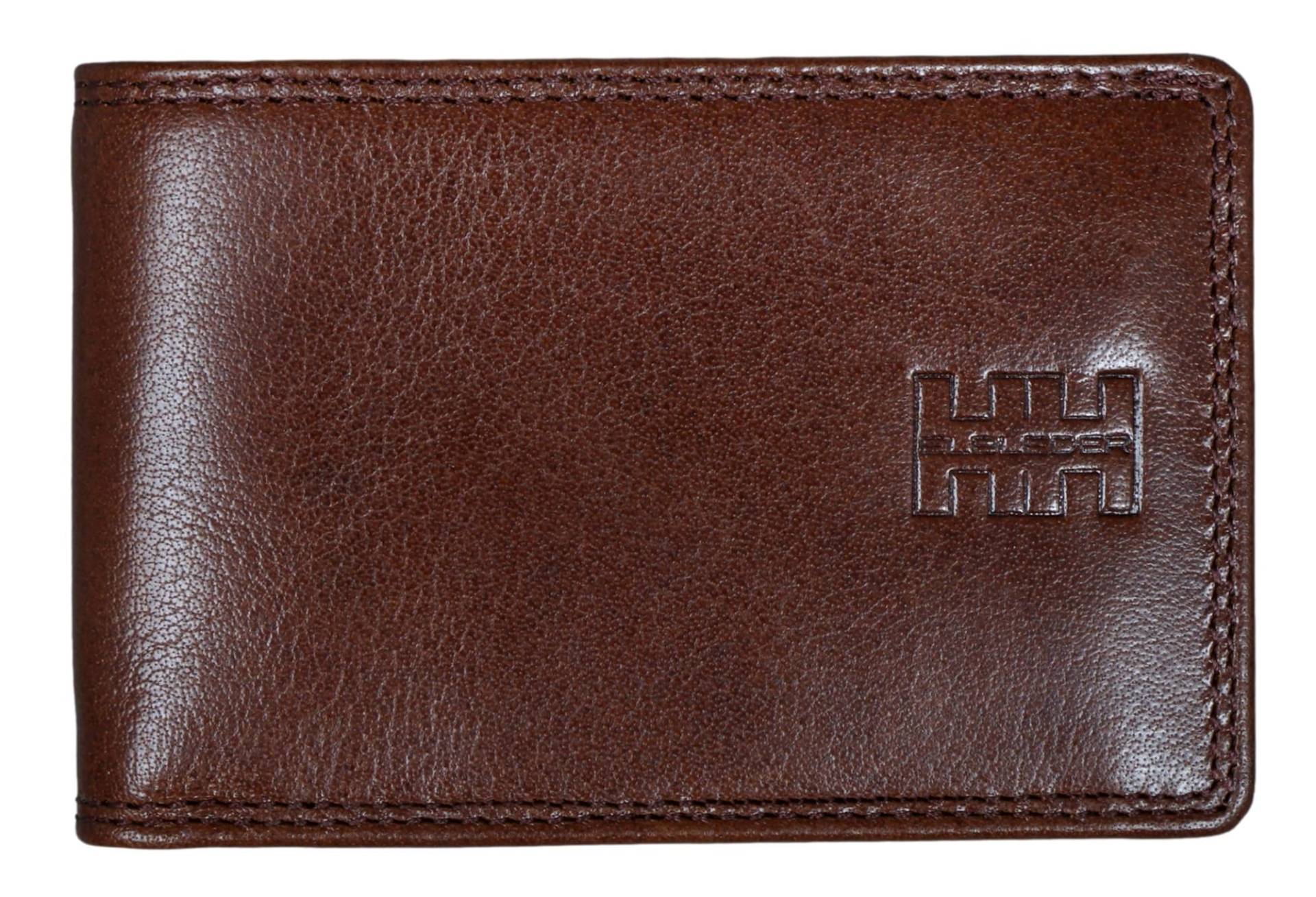 Elbleder Polo 106 - Mini Geldbörse Braun von Elbleder