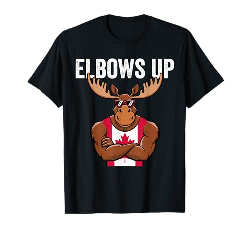 Elbows Up Canada T-Shirt von Elbows Up Canada Wear
