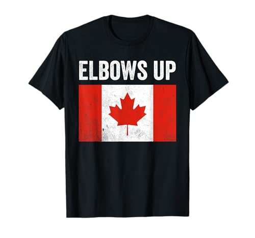 Elbows Up Canada T-Shirt von Elbows Up Canada Wear