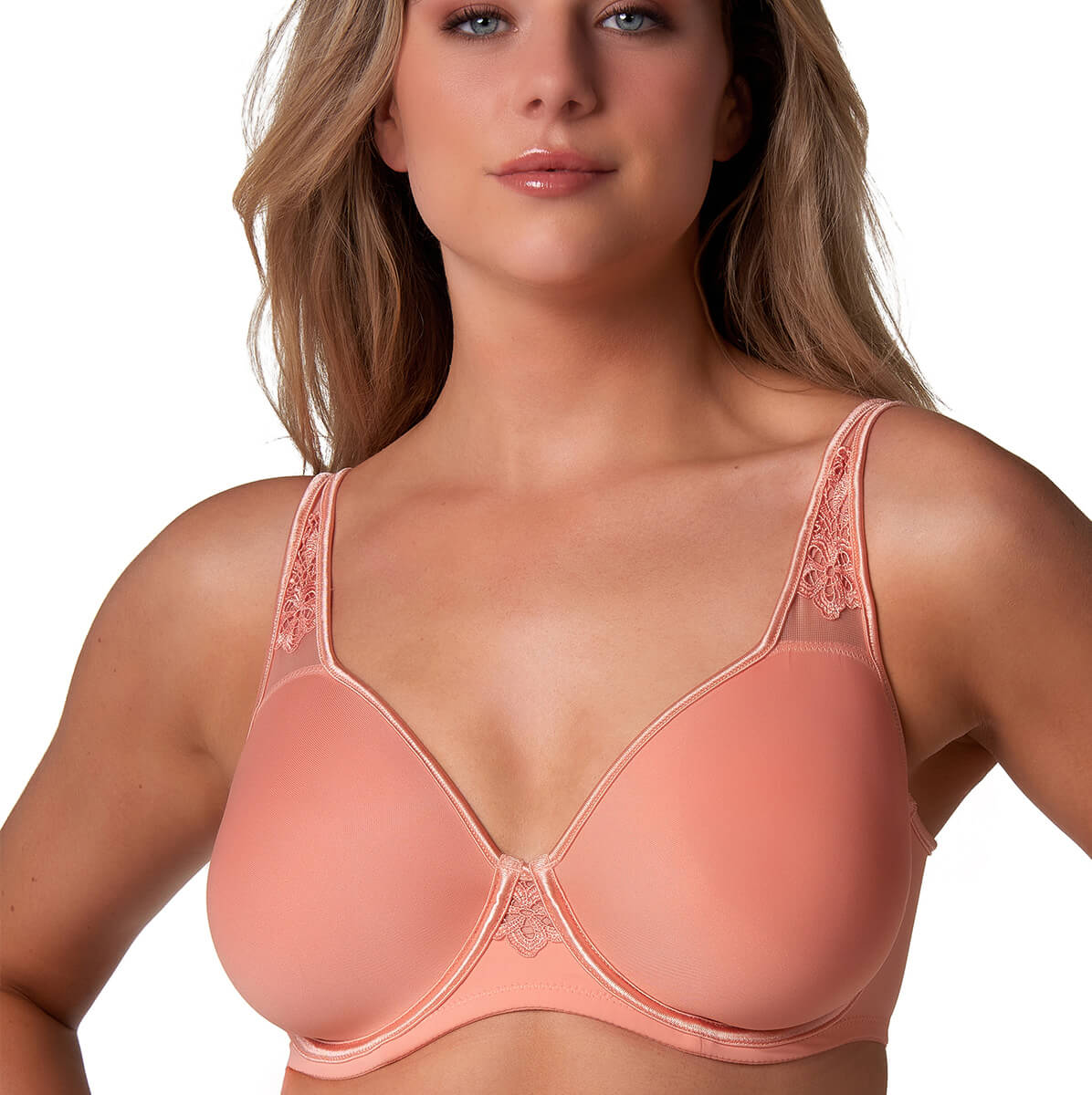 Elbrina Spacer BH mit Bügel, Orange, Größe: 95E, Damen von Elbrina