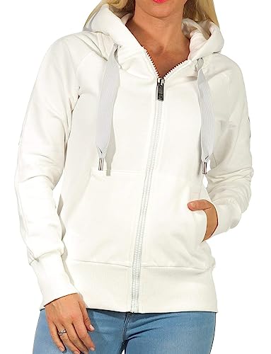 Elbsand Damen Sweatjacke Kelda 70299-00 cloud white (166) S von Elbsand