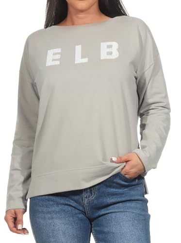 Elbsand Alaia Damen Sweatshirt, weiter Ausschnitt, locker geschnitten von Elbsand