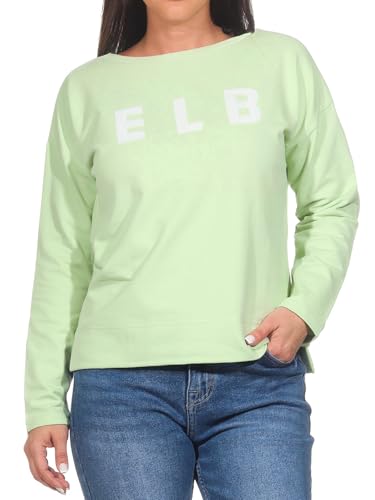 Elbsand Alaia Damen Sweatshirt, weiter Ausschnitt, locker geschnitten von Elbsand
