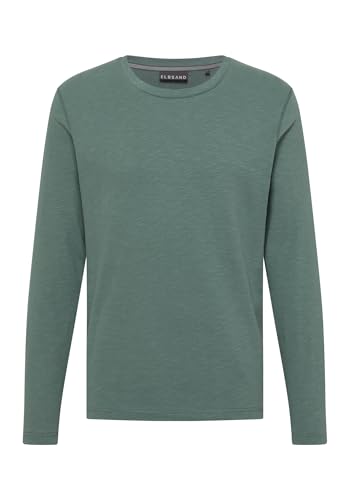Elbsand Albin Herren Langarm T-Shirt, Gerippter Rundhalsausschnitt, Regular Fit von Elbsand