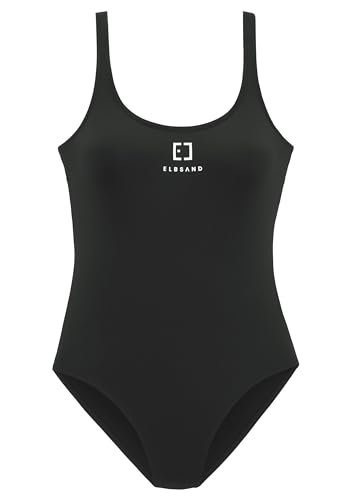 Elbsand Badeanzug Black - 38A/B von Elbsand