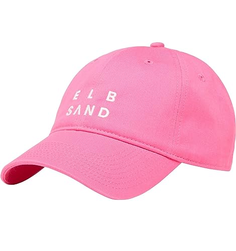 Elbsand Basecap ESKimi Cap Baseball-Kappe mit Logoprint 10001 00 Rosebole (504) von Elbsand