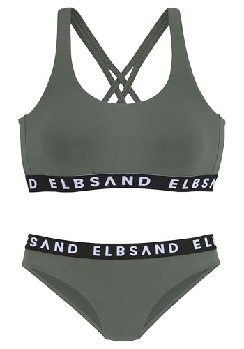 Elbsand Bustier-Bikini Olive - 40A/B von Elbsand