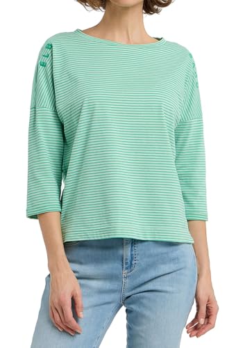 Elbsand Veera Damen Langarm T-Shirt, Rundhalsausschnitt, überschnittene Schultern, kastige Schnittform von Elbsand