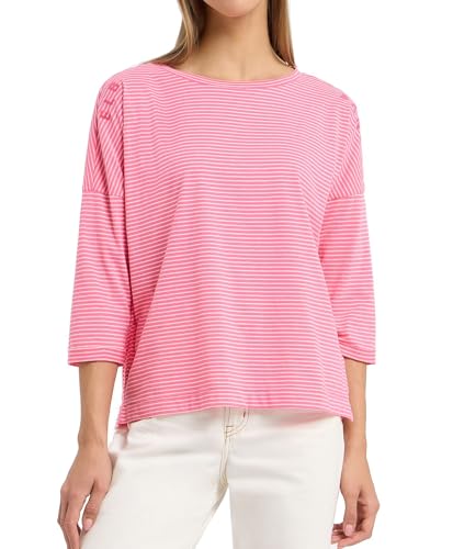 Elbsand Veera Damen Langarm T-Shirt, Rundhalsausschnitt, überschnittende Schultern, kastige Schnittform von Elbsand