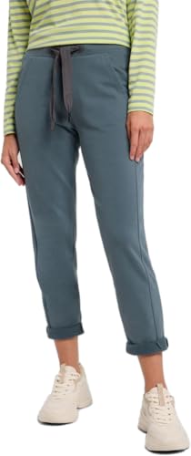 Elbsand Damen 7/8 Jogginghose ESBrinja knöchellange Sweathose 70115 00 Moonstone (9790) L von Elbsand