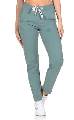 Elbsand Damen Jogginghose ESWBriane Sweathose knöchellang 70717 00 Baltic Sea (832) XS von Elbsand