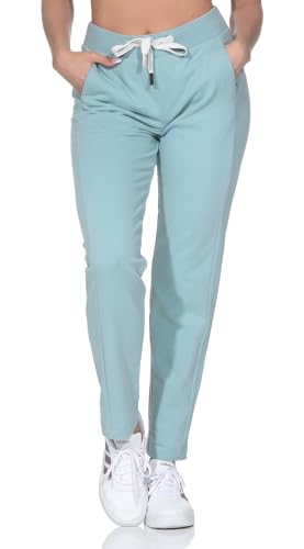 Elbsand Damen Jogginghose ESWBriane Sweathose knöchellang 70717 00 Blue Shadow (754) XS von Elbsand
