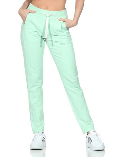 Elbsand Damen Jogginghose ESWBriane Sweathose knöchellang 70717 00 Mellow Mint (868) XXL von Elbsand