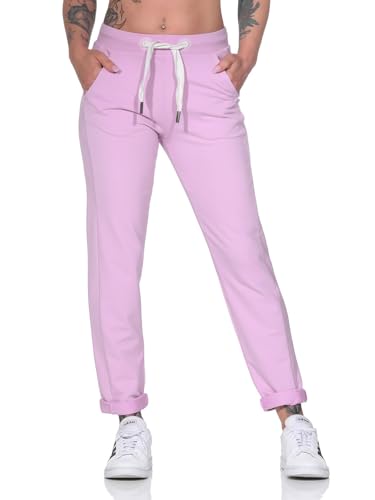 Elbsand Damen Jogginghose ESWBrine Sweathose knöchellang 70628 00 Faded Rose (640) XL von Elbsand
