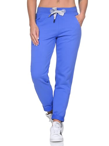 Elbsand Brine Damen Hose, Sweathose 7/8 lang, Pants, langes Bein gerade Schnittform von Elbsand