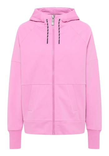 Elbsand Damen Kapuzen-Sweatjacke Malvina (DE/NL/SE/PL, Alphanumerisch, M, Regular, Regular, Pink Mauve) von Elbsand