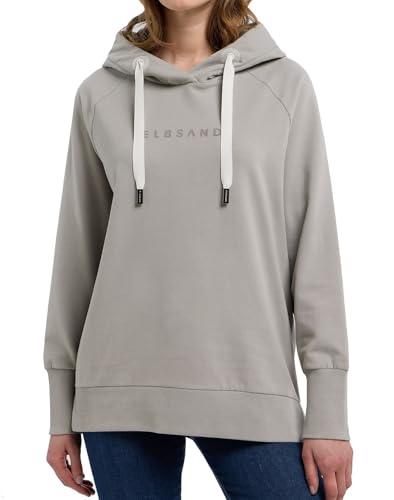 Elbsand Damen Kapuzen-Sweatshirt ESSvana Damenpullover 70293 00 Driftwood (216) S von Elbsand