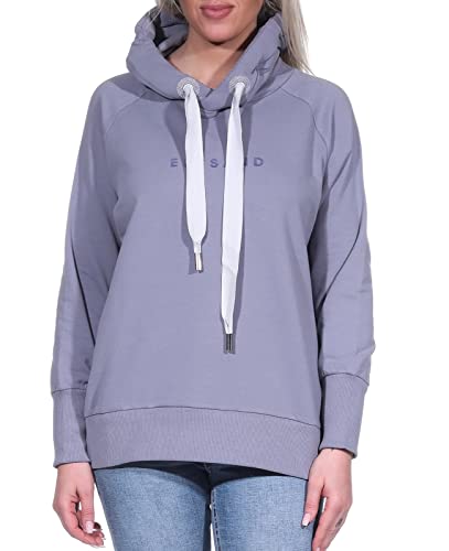 Elbsand Damen Kapuzen-Sweatshirt Hoodie Kapuzenpullover Svana 70293 00 Pigeon Blue (750) XS von Elbsand