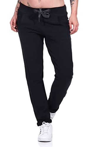 Elbsand Brinja Damen 7/8 Hose, Sweathose, gerade Schnittform von Elbsand