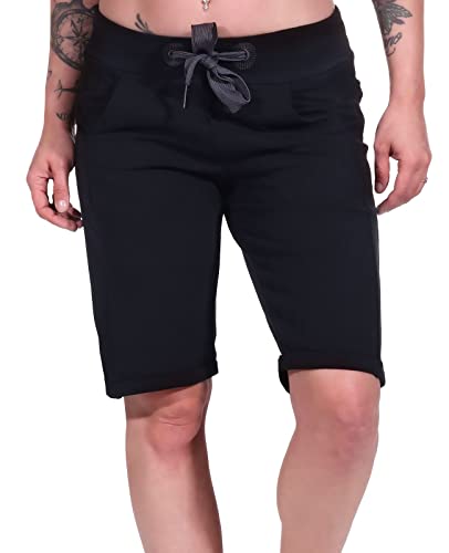 Elbsand Brinjana Damen Bermuda Shorts, Kurze Sweathose, lockere Passform von Elbsand