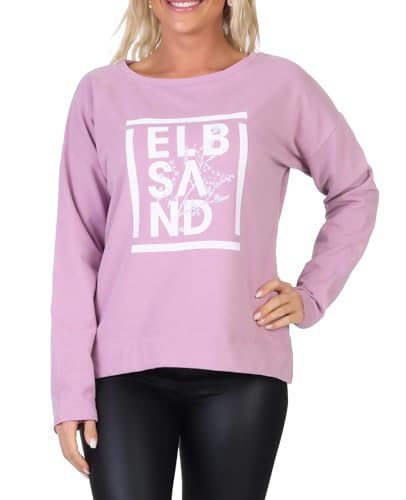 Elbsand Adda Damen Sweatshirt, breiter Ausschnitt, locker geschnitten von Elbsand