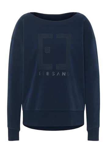 Elbsand Damen Sweatshirt Felis (DE/NL/SE/PL, Alphanumerisch, L, Regular, Regular, Coldwater_Demin Blue) von Elbsand