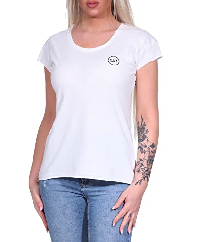Elbsand Damen T-Shirt ESWRagne 70429 00 Cloud White (166) XL von Elbsand