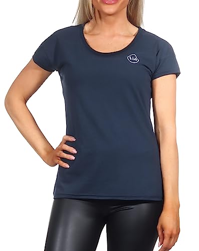 Elbsand Damen T-Shirt ESWRagne Kurzarmshirt 70429 00 Cold Water DTM (78701) M von Elbsand