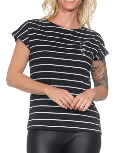 Elbsand Selma Damen T-Shirt, Rundhalsausschnitt, normal geschnitten von Elbsand
