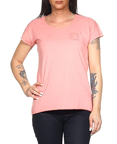 Elbsand Damen T-Shirt Ran 70127-00 pink Salmon Mel. (580) XXL von Elbsand