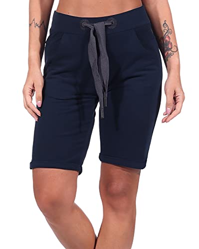 Elbsand Brinjana Damen Bermuda Shorts, Kurze Sweathose, lockere Passform von Elbsand