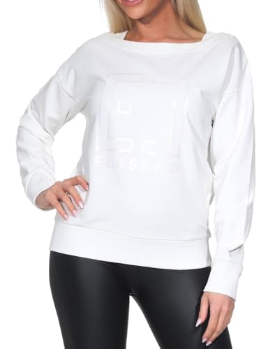 Elbsand Fenja Damen Sweatshirt mit Bootsausschnitt, locker geschnitten von Elbsand