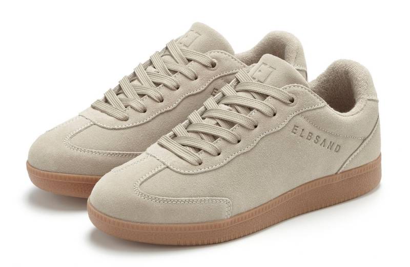 Elbsand Freizeitschuh, Schnürschuh Sneaker Retro Sneaker, Lederschuh, Schnürhalbschuh aus Leder von Elbsand