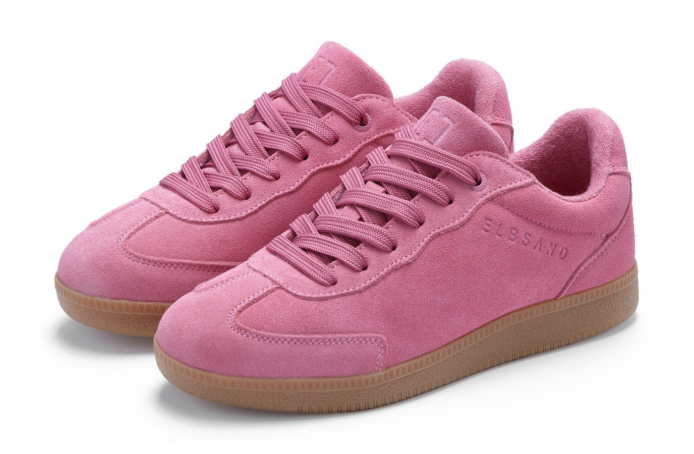 Elbsand Freizeitschuh, Schnürschuh Sneaker Retro Sneaker, Lederschuh, Schnürhalbschuh aus Leder von Elbsand