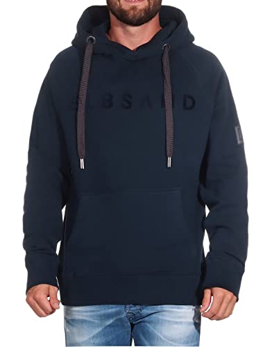 Elbsand Kjetil Herren Hoodie, Kapuzenpullover, Sweatshirt mit Kapuze und Kangurutasche von Elbsand