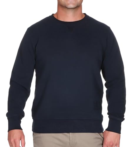 Elbsand Herren Sweatshirt ESMDewin Freizeitpullover Rundhals 35132 00 Midnight (798) XXL von Elbsand