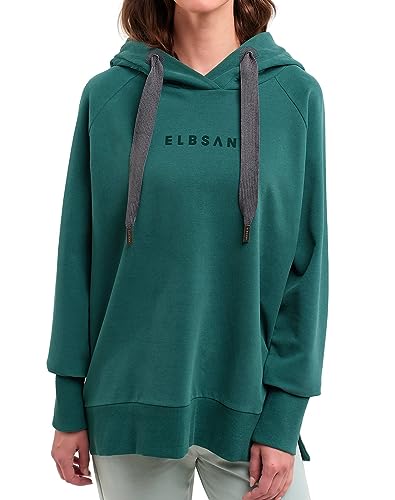 Elbsand Savan Damen Hoodie, Sweatshirt mit Kapuze, Rundhalsausschnitt von Elbsand